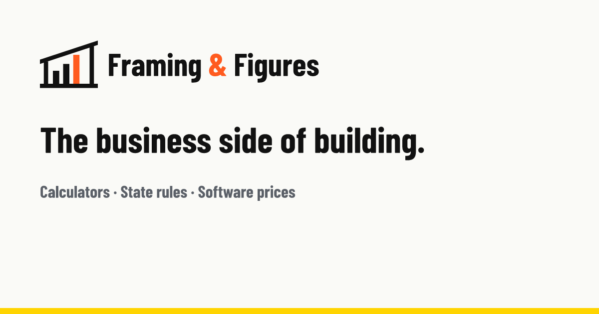 Free Construction Estimate Template (Excel): Line Items to Bid Price