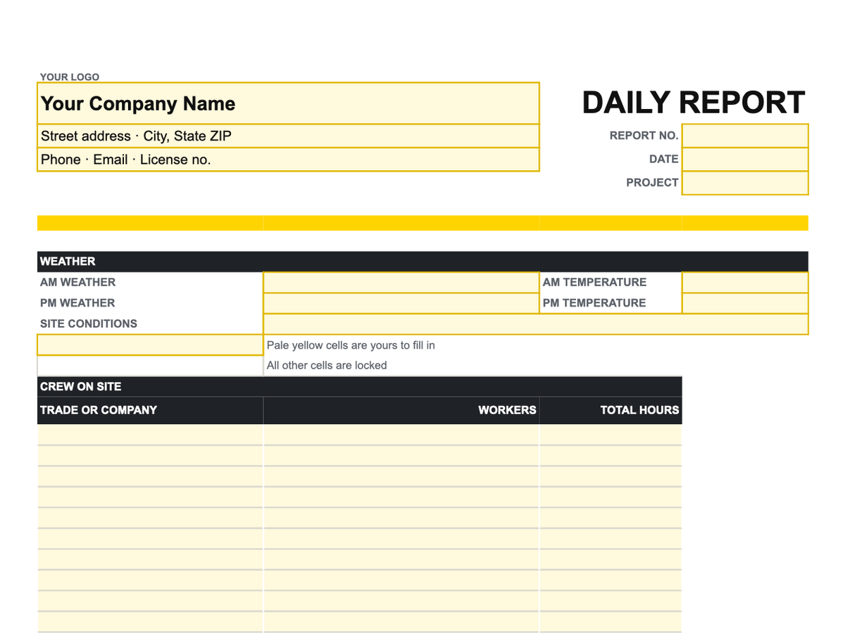 Preview of framingandfigures-construction-daily-report-template-v2.xlsx