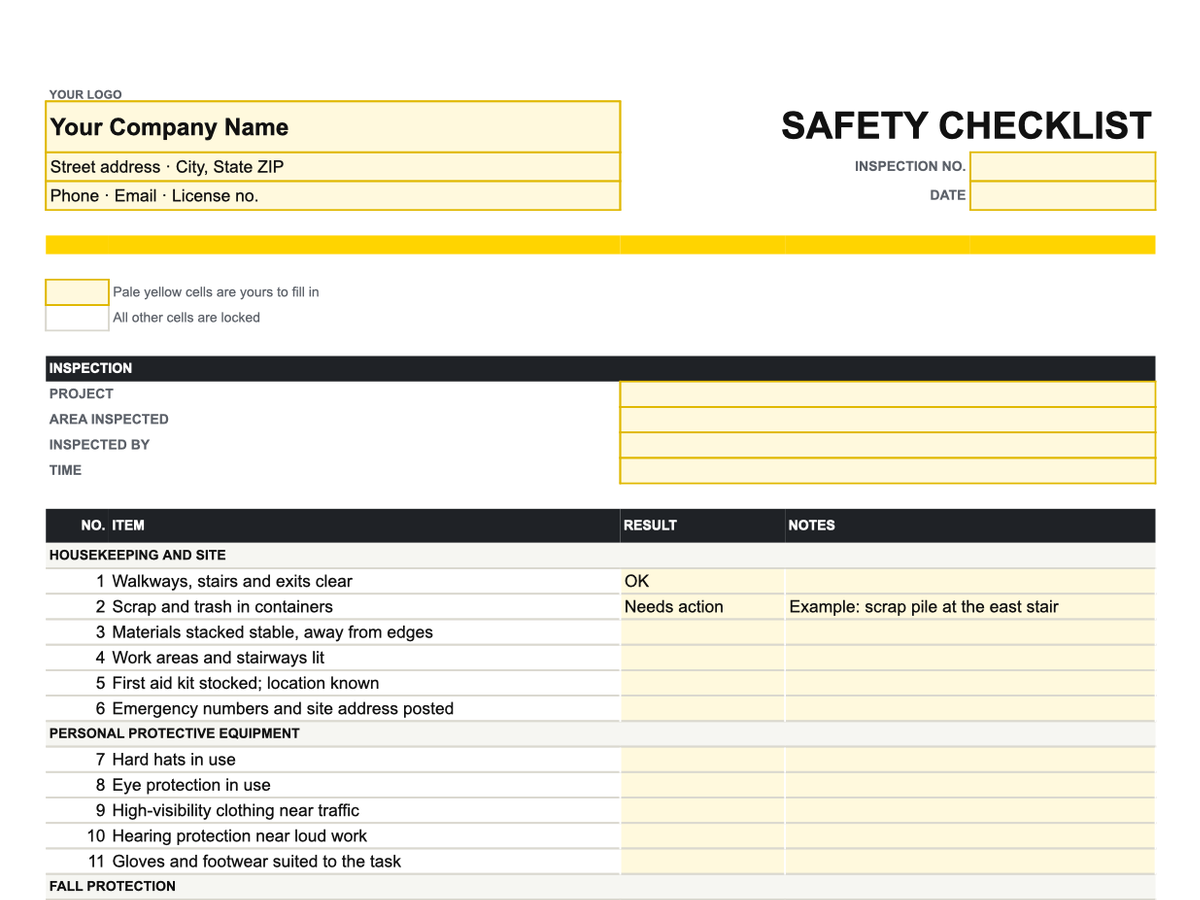 Preview of framingandfigures-construction-safety-checklist-v2.xlsx